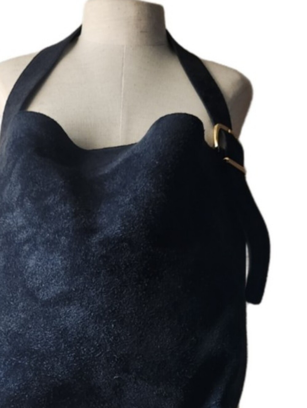 Madewell The Essential Black  Suede Everyday Bucket Tote Nwt - Picture 11 of 11